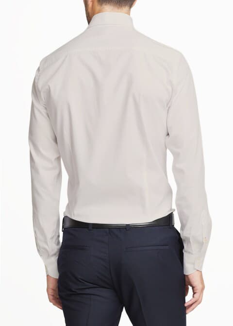 Men White Formal Shirt-RRBMS011