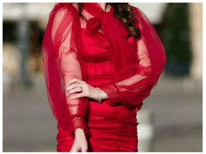 Statement Sleeves will likely gain popularity