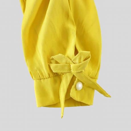 Yellow Fit and Flare Dress – RKFCW281