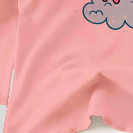 Girls Pink Top with Cute Unicorn Print – RKFCW326