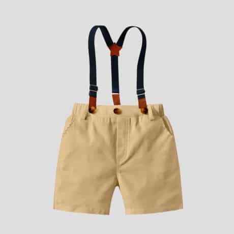 Boys Solid Shorts-RKFCBS012