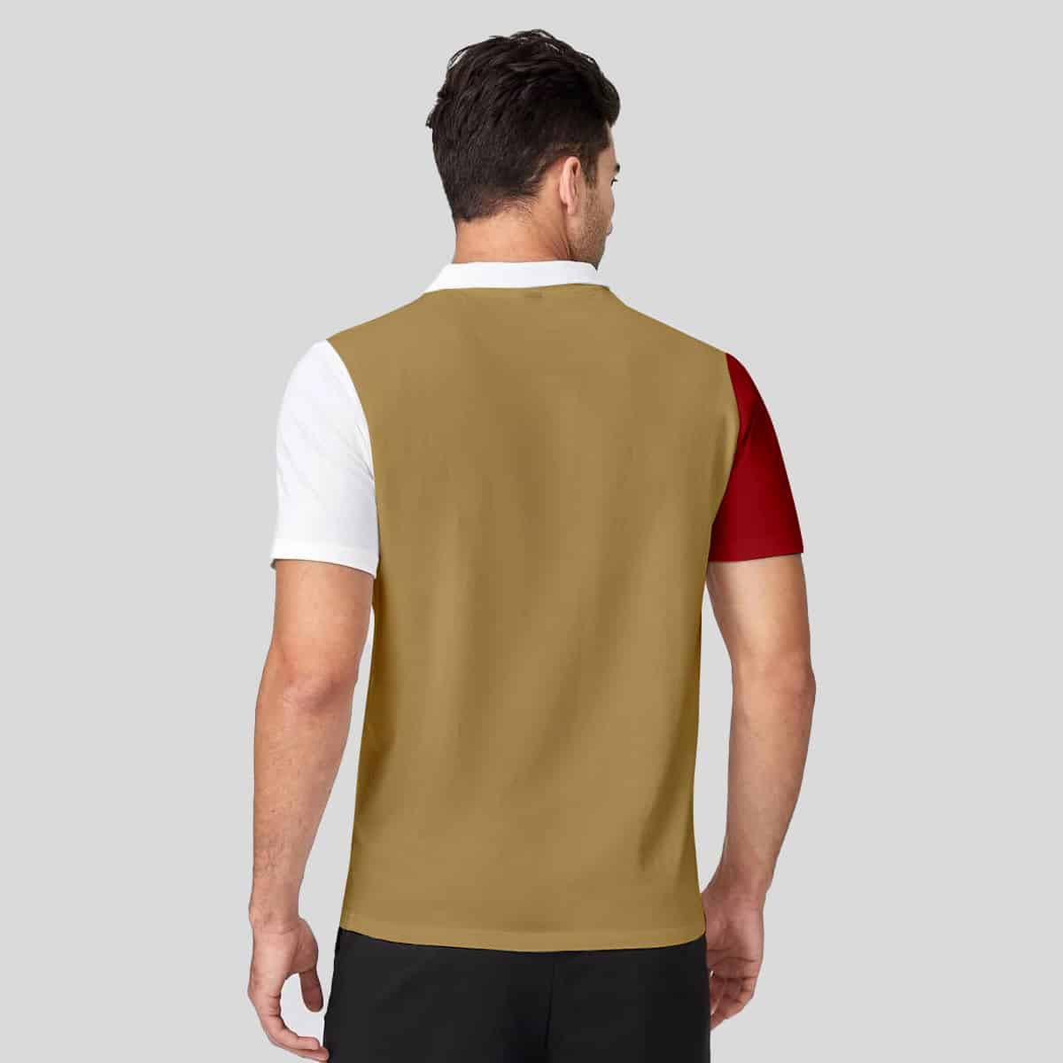 Men Color Blocked Solid Polo T-Shirt-RFSS19M20