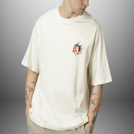 Men’s Oversized T-Shirt With Print-RKTM001