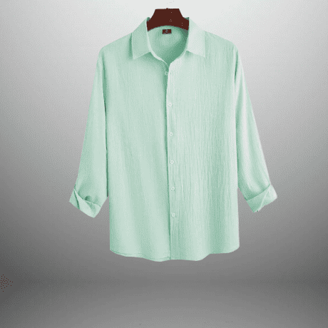 Men’s Pista green full sleeve Shirt-RMS005