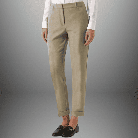 Women’s off white color Formal Pant-RCP025