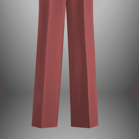 Women’s Brick red semi formal trouser-RCP024