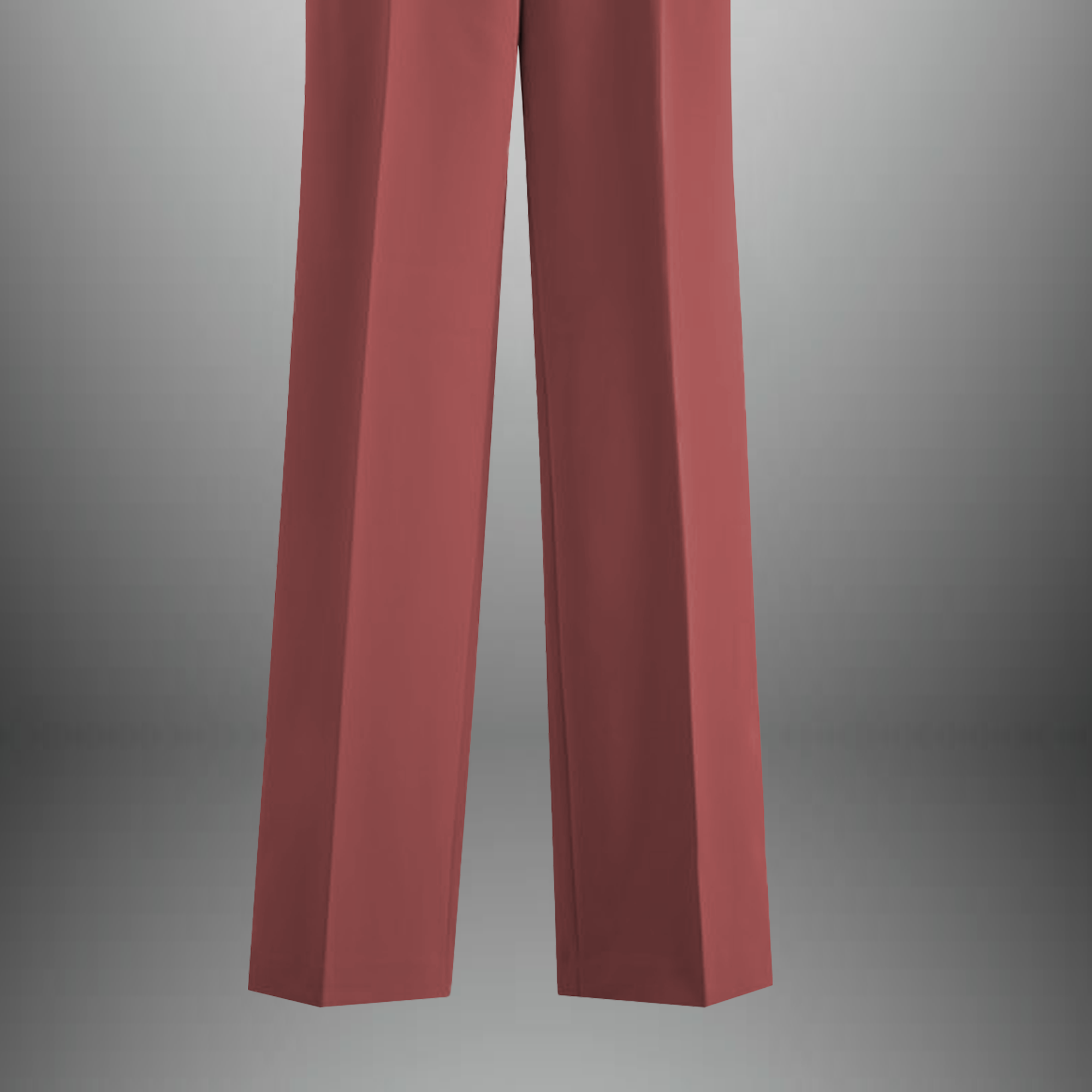 Women's Brick red semi formal trouser-RCP024