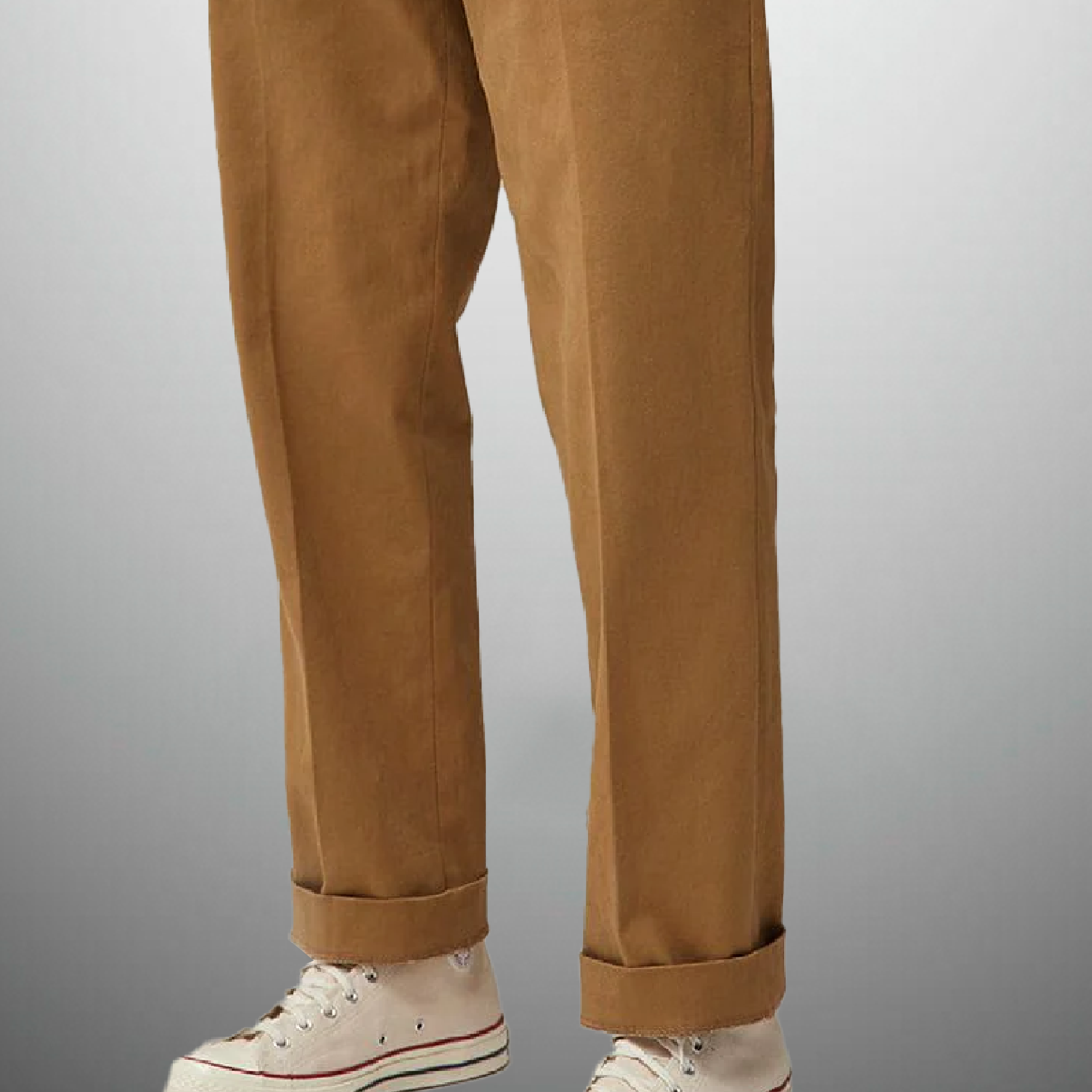 Men's Relaxed fit Beige semi casual Pant-RMT004