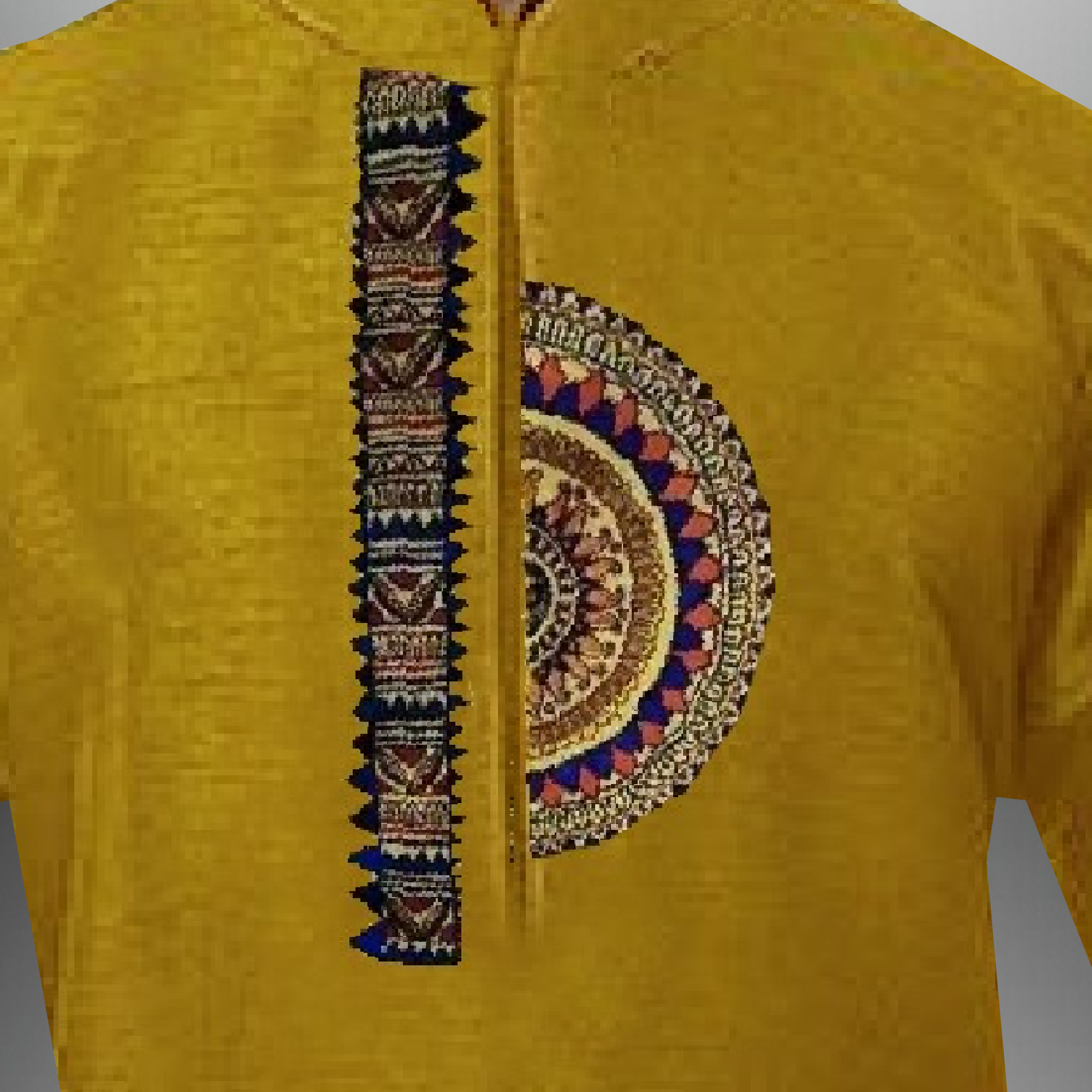 Men's ethnic kurta with embroidery work-RMEK001