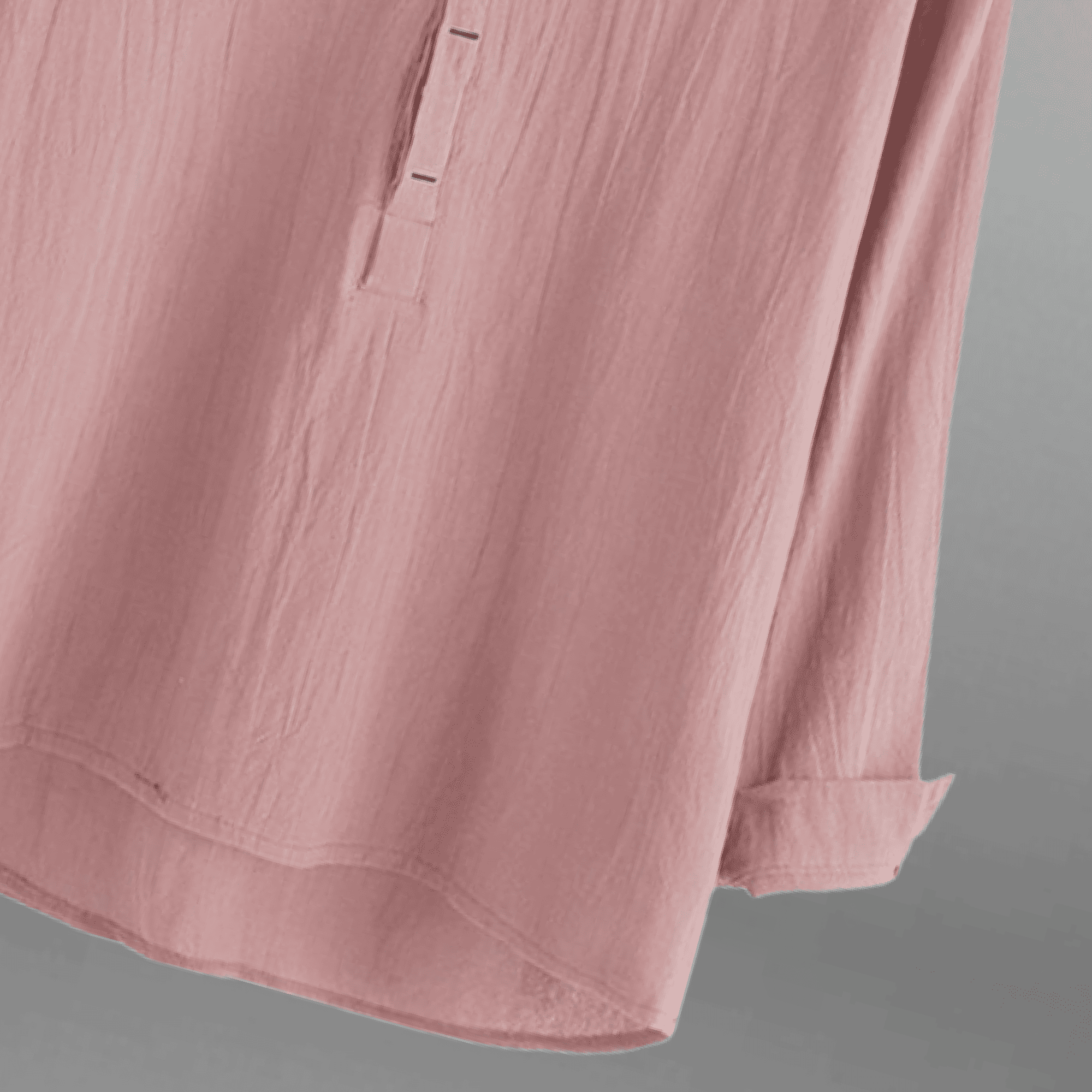 Men's Light Pink T-shirt style textured shirt-RMS024